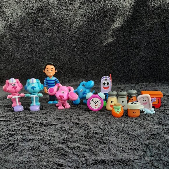 Blues Clues Just Play Figures 13 Pc Lot Josh Mailbox Viacom 2019 - Picture 1 of 7